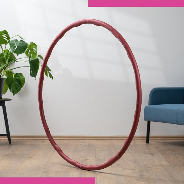 CURVY - Big Size Hula-Hoop - Dunkelrot - Hulla Milla