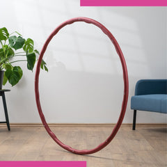 CURVY - Big Size Hula-Hoop - Dunkelrot - Hulla Milla