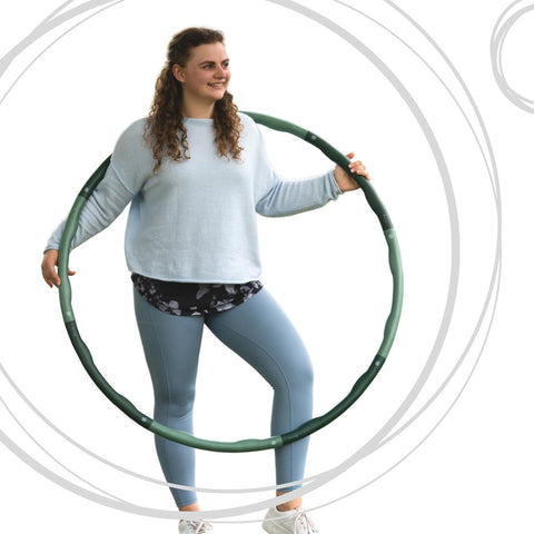 CURVY - Big Size Hula-Hoop - Grün - Hulla Milla