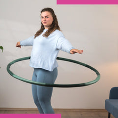 CURVY - Big Size Hula-Hoop - Grün - Hulla Milla