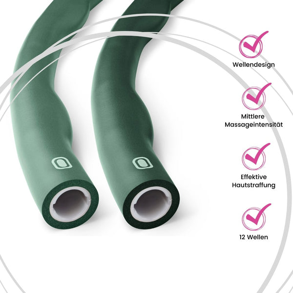 CURVY - Big Size Hula-Hoop - Grün - Hulla Milla