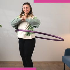 CURVY - Big Size Hula-Hoop - Lila - Hulla Milla