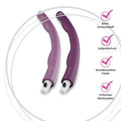 CURVY - Big Size Hula-Hoop - Lila - Hulla Milla