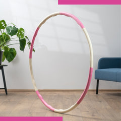 CURVY - Big Size Hula-Hoop - Rosa-Creme - Hulla Milla