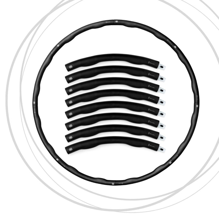 CURVY - Big Size Hula-Hoop - Schwarz