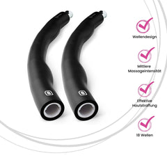 CURVY - Big Size Hula-Hoop - Schwarz - Hulla Milla