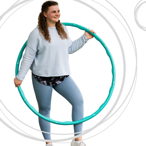 CURVY - Big Size Hula-Hoop - Türkis - Hulla Milla