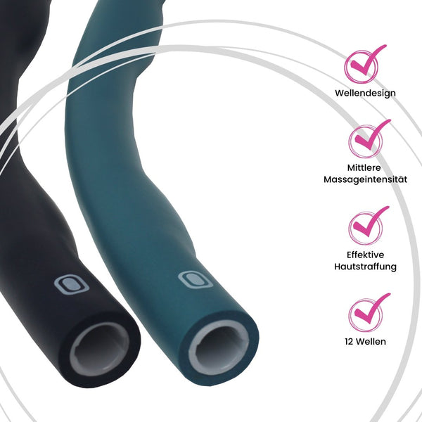 CURVY L - 1,8 kg big Size Hula-Hoop - Blau - Hulla Milla